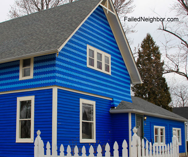 Click To Comment Blue House